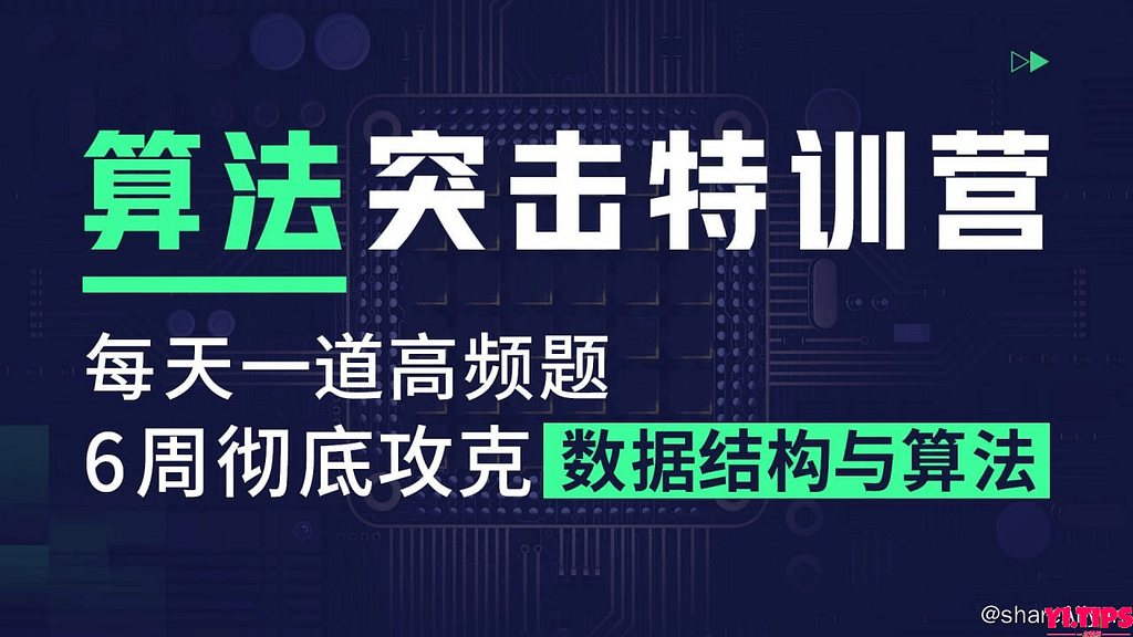 数据结构与算法特训营二期 阿里云盘 学习资料-Yi.Tips