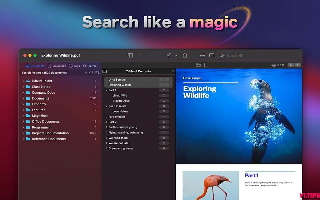 PDF Search for Mac v13.0 TNT破解版 PDF文档搜索工具-Yi.Tips