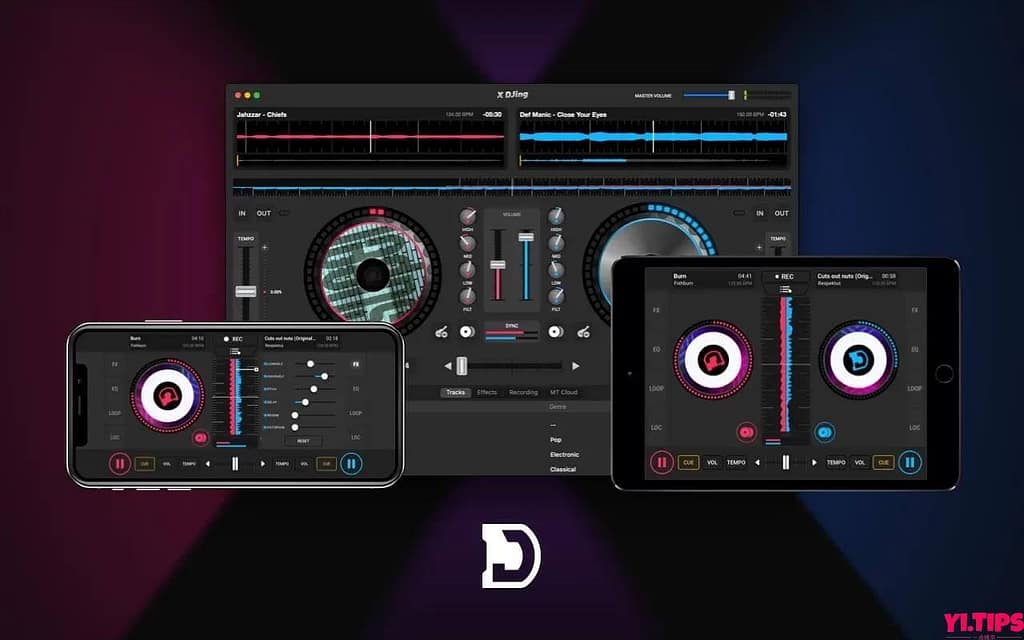 X Djing 2.1.6 TNT破解版 MacOS音乐DJ软件-Yi.Tips