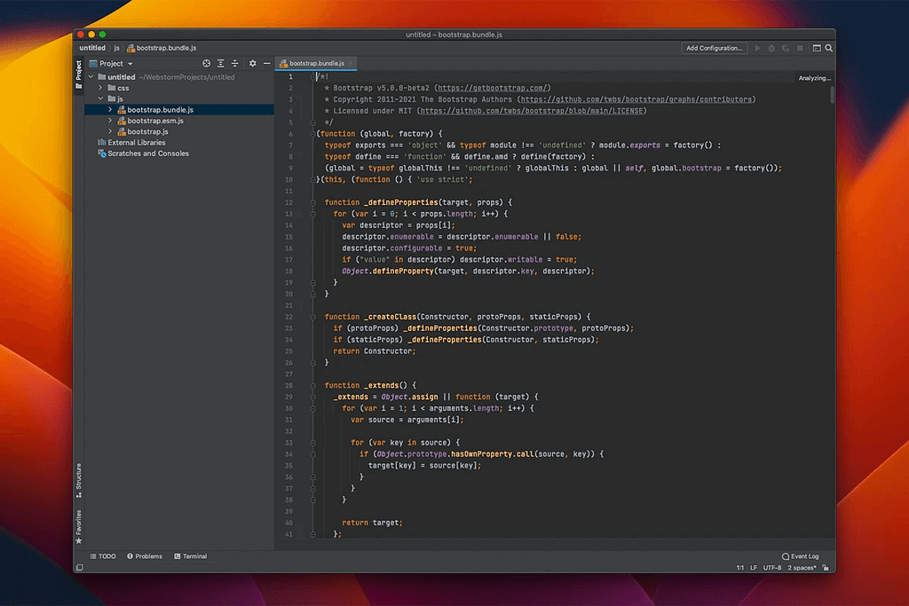图片[1]-🔥JetBrains WebStorm 2023  智能javascript前端编辑软件[v2023.3.2,支持Intel、ARM]-Yi.Tips