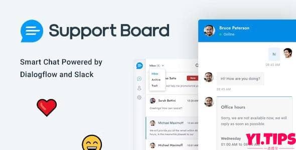 Support Board 破解版免费下载 - Chat WordPress插件-Yi.Tips