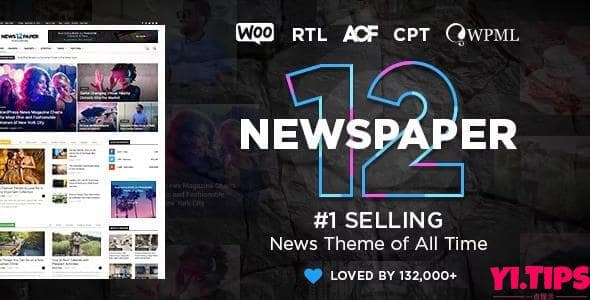 WordPress主题 Newspaper - 新闻 和 WooCommerce WordPress主题-Yi.Tips