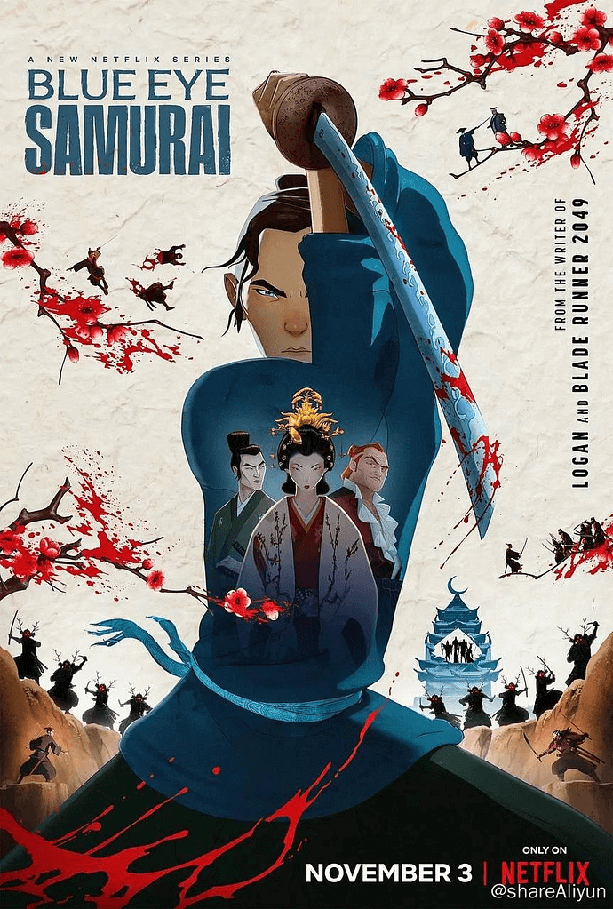 蓝眼武士 Blue Eye Samurai (2023) 1080p NF 内封多国语 全8集【高分动画】-Yi.Tips