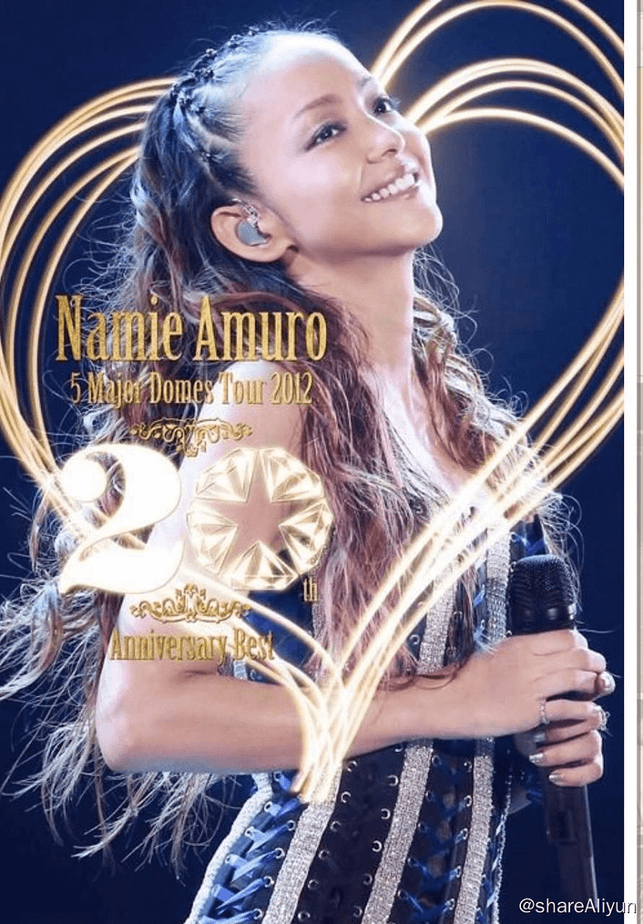 安室奈美惠 五大巨蛋20周年 2012演唱会 蓝光mkv 外挂双语字幕-Yi.Tips