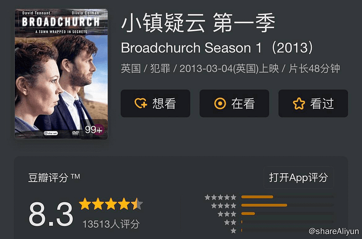 小镇疑云 Broadchurch S01~S03-Yi.Tips