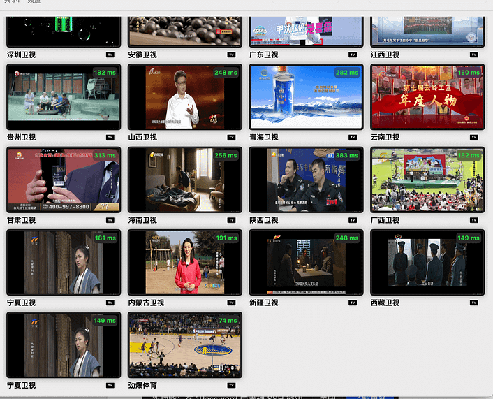 [IPTV直播源分享]11月29号更新，各地卫视的ipv4直播源，高清速度贼快，共34个频道-Yi.Tips