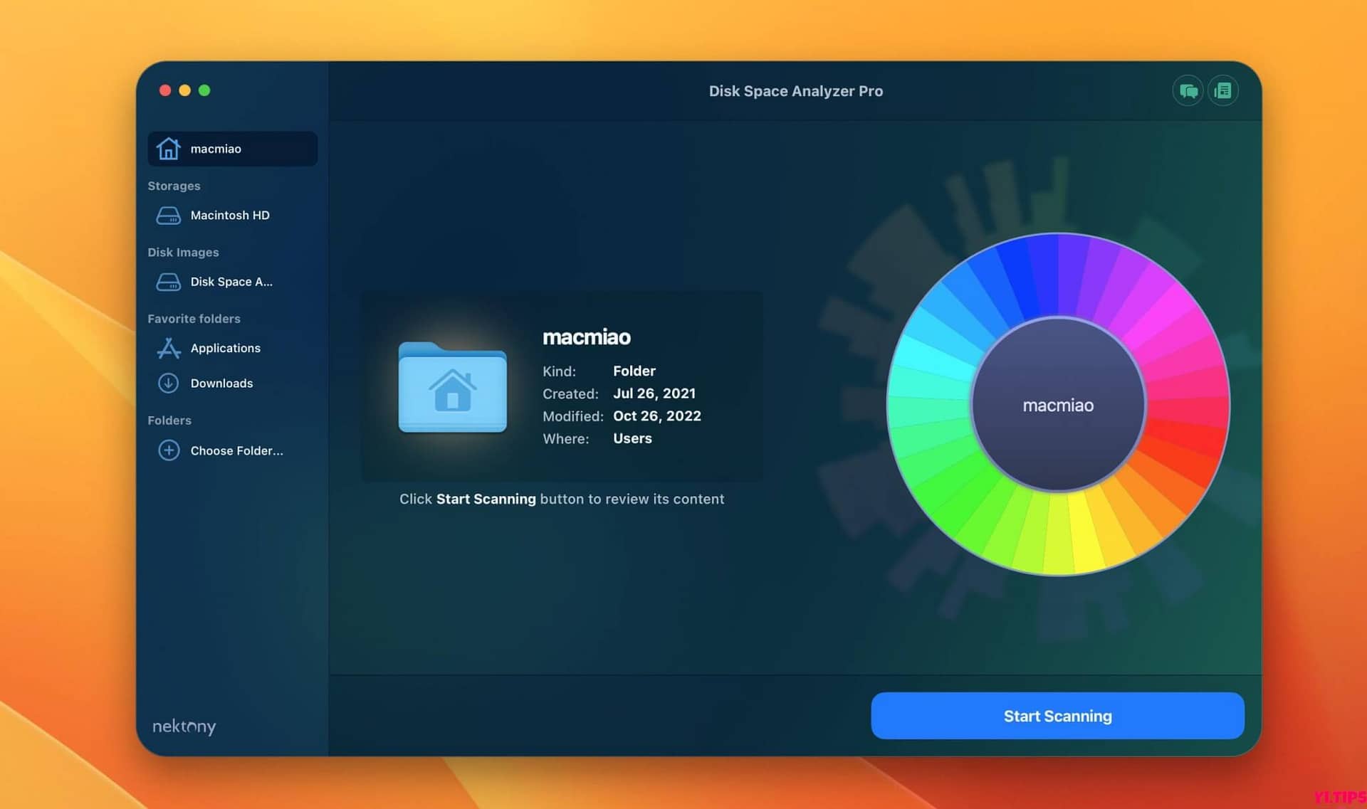 Disk Space Analyzer Pro For Mac 破解版免费下载 磁盘分析管理工具 - Yi.Tips[v4.1.1免激活版]-Yi.Tips