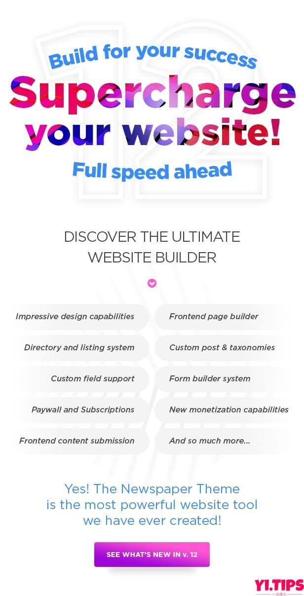 图片[2]-WordPress主题 Newspaper – 新闻 和 WooCommerce WordPress主题[v12.3.1]-Yi.Tips
