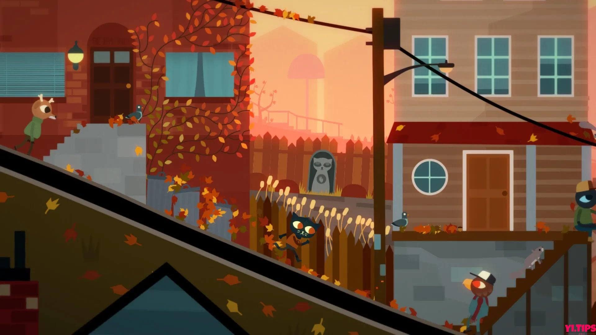 图片[3]-林中之夜：怪诞之秋 Night in the Woods: Weird Autumn Edition for Mac[v406.21109]-Yi.Tips