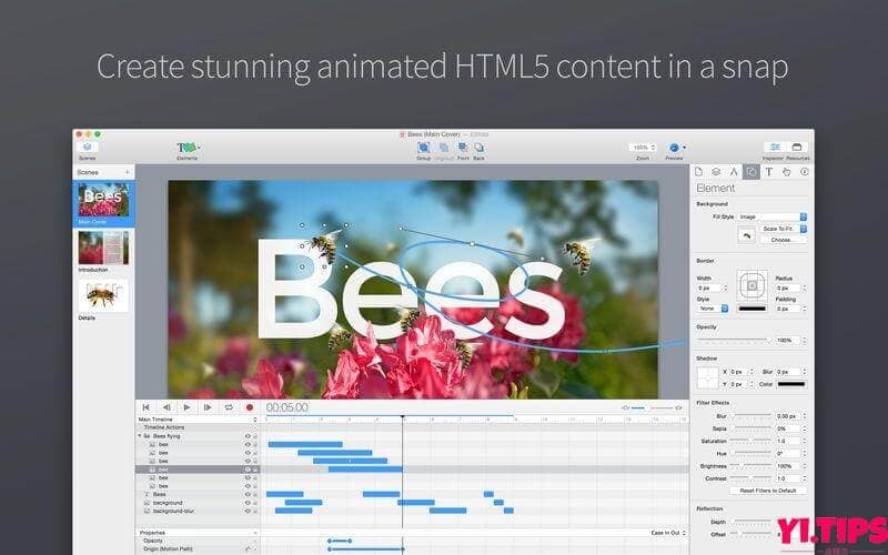 Hype 4 Pro For Mac V4.1.13 HTML5动画制作软件-Mac软件免费下载 - Yi.Tips-Yi.Tips