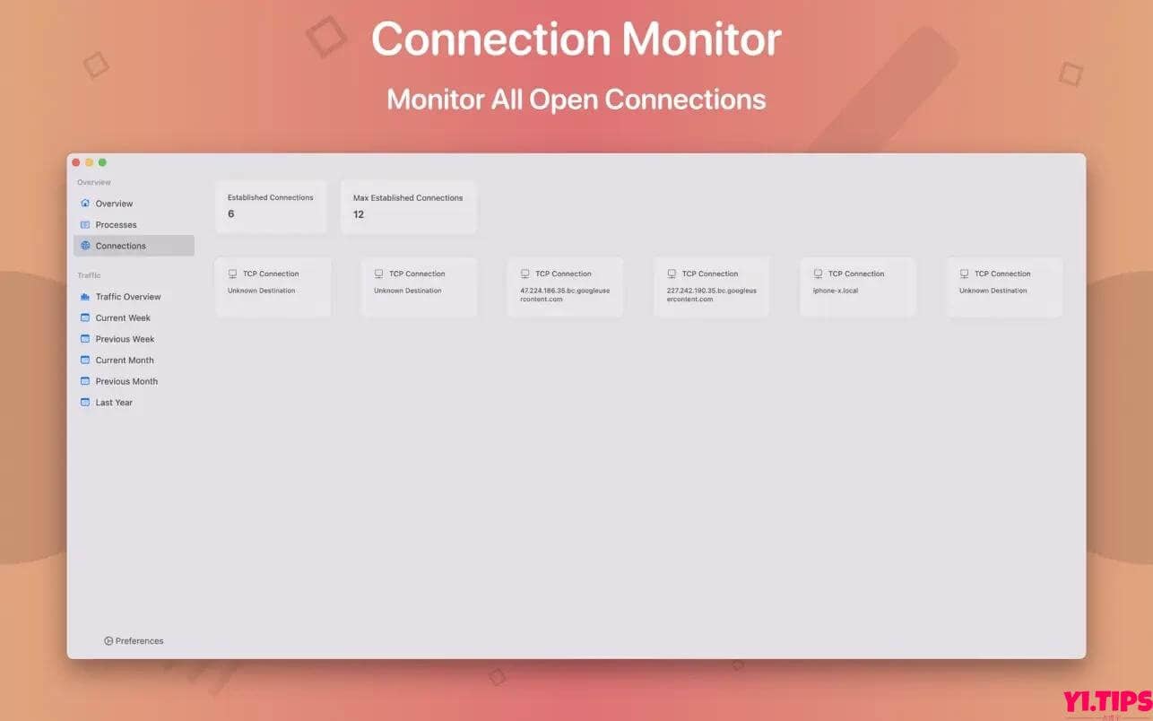 图片[4]-NetWorker Pro for mac v8.6.1中文版 网络流量监控软件-Mac软件免费下载-Yi.Tips