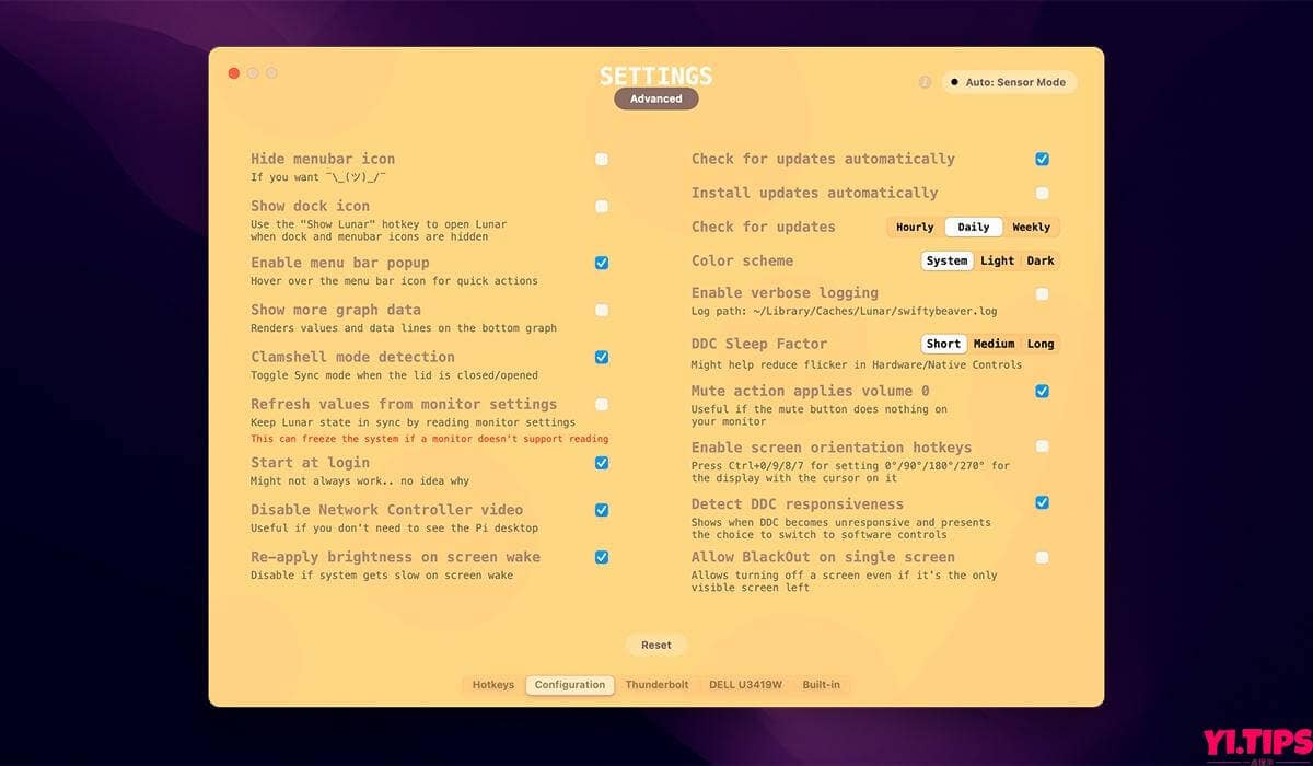 图片[3]-Lunar Pro for Mac v5.3.3英文官方版 屏幕亮度调整软件-Mac软件免费下载-Yi.Tips