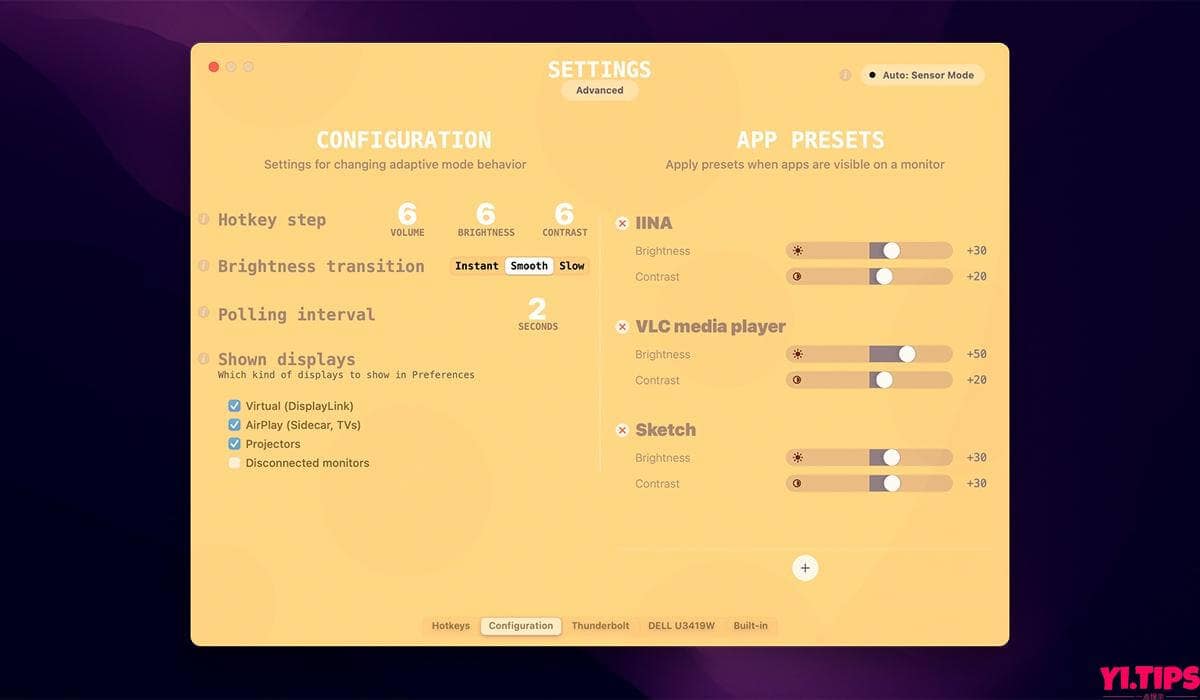 图片[4]-Lunar Pro for Mac v5.3.3英文官方版 屏幕亮度调整软件-Mac软件免费下载-Yi.Tips