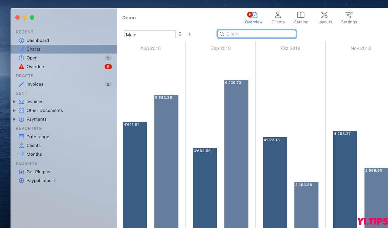 图片[2]-GrandTotal v8.0.9.9 一款非常实用的发票设计工具-Mac软件免费下载-Yi.Tips