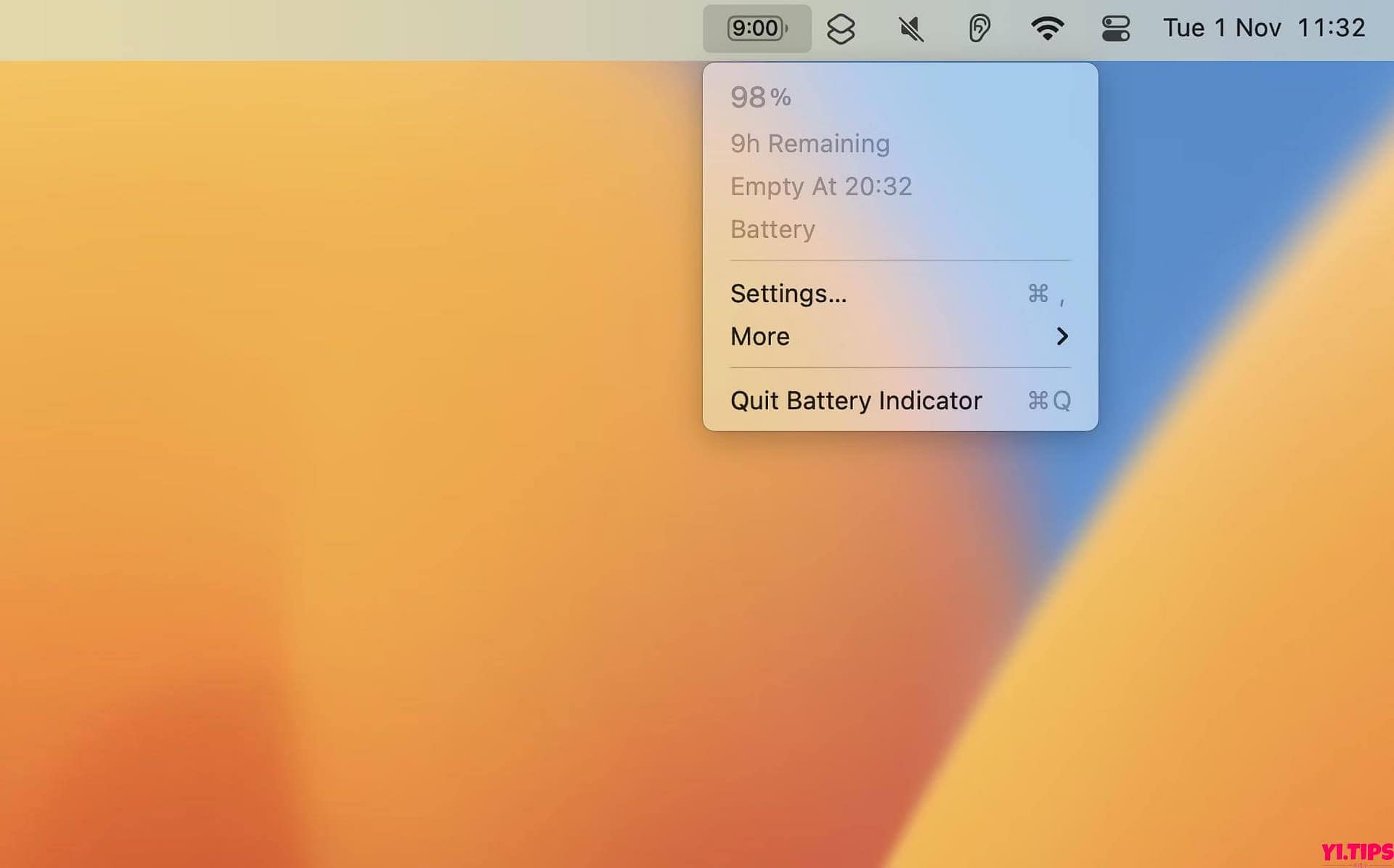 图片[4]-Battery Indicator for Mac v2.16.0 TNT破解版 电池指示灯工具-Yi.Tips