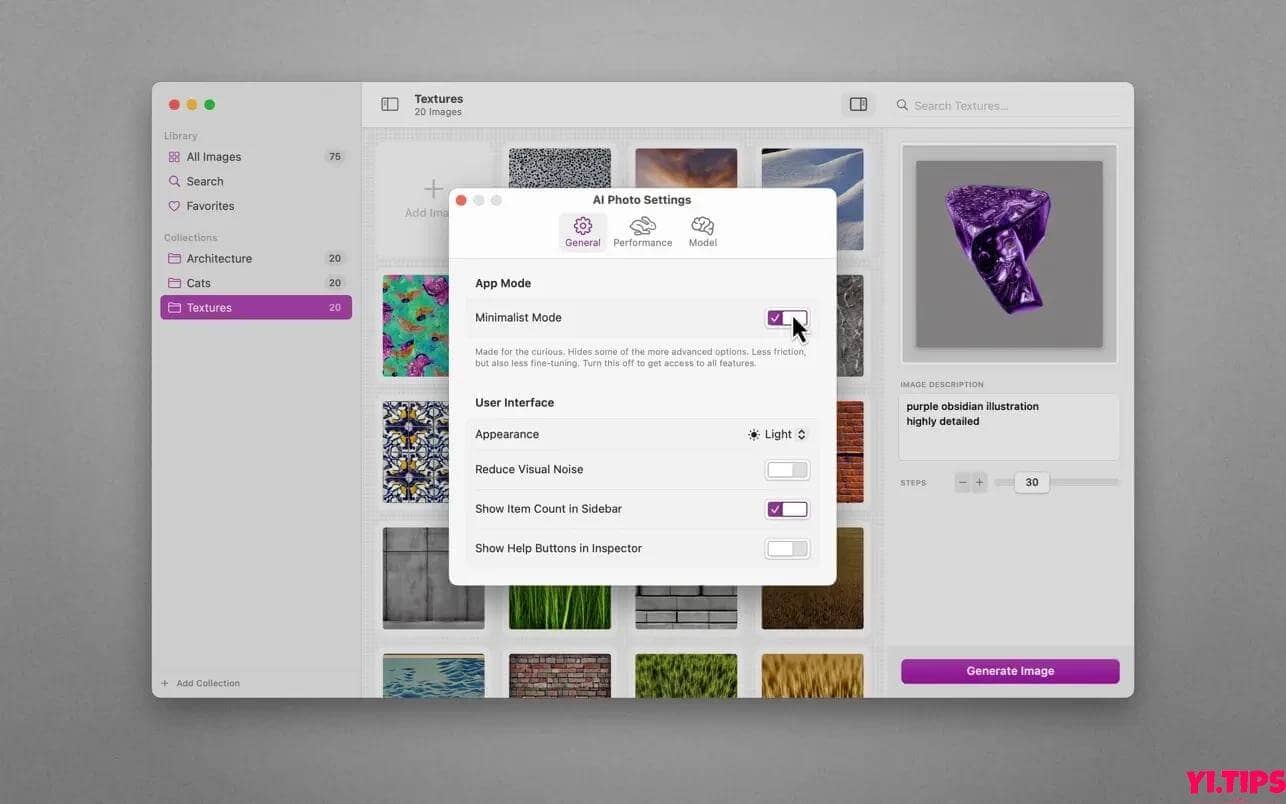 图片[3]-AI Photo for mac TNT破解版 v1.11 文字转图片自动输出-Yi.Tips