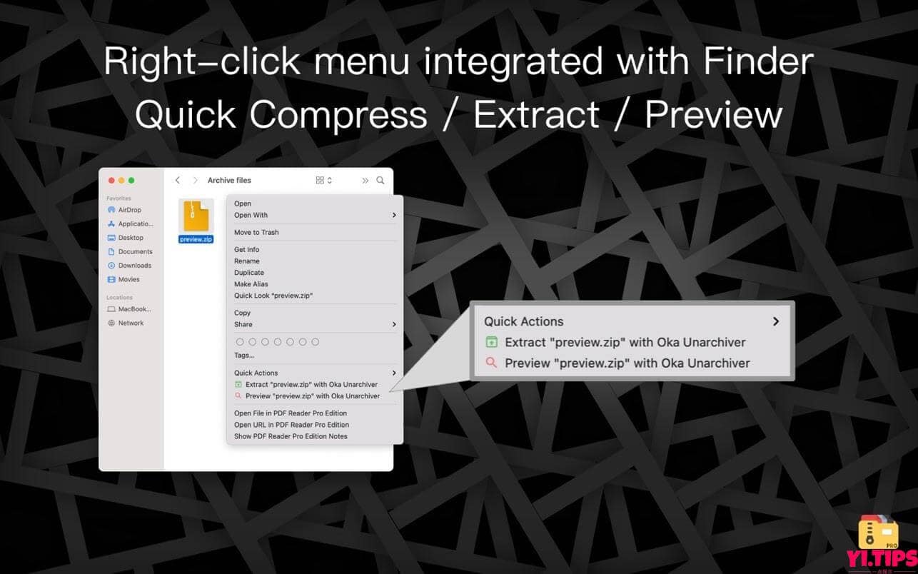 图片[3]-Oka Unarchiver For Mac mac解压软件免费下载 V2.1.7 [MAS] TNT破解版-Yi.Tips