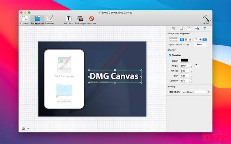 图片[2]-DMG Canvas 4.0.5  TNT中文破解版 mac上简单好用的镜像压制工具-Yi.Tips