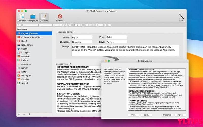 图片[3]-DMG Canvas 4.0.5  TNT中文破解版 mac上简单好用的镜像压制工具-Yi.Tips