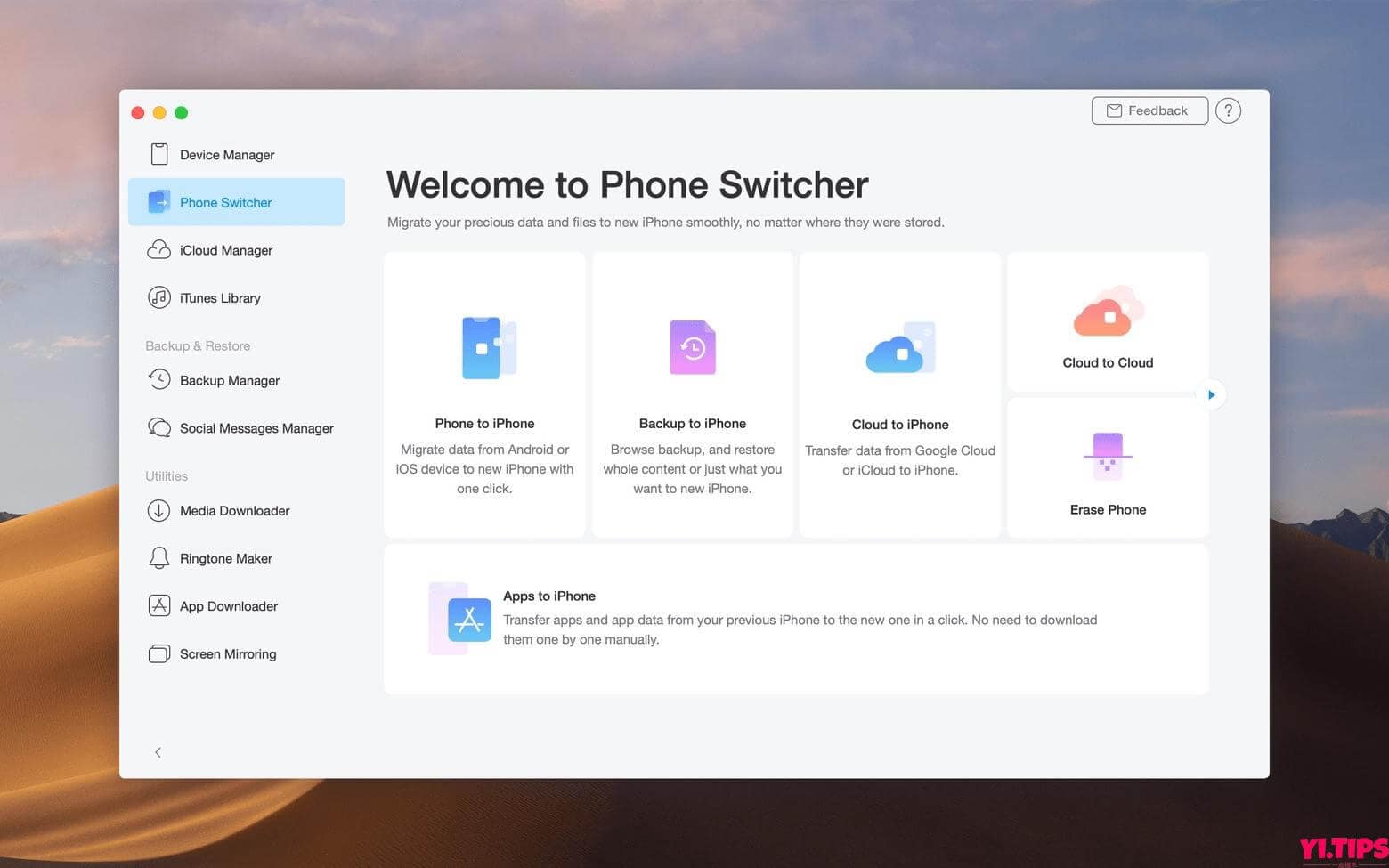 图片[3]-AnyTrans for Mac 8.9.5.20230110 TNT破解版 好用的iPhone管理工具-Yi.Tips