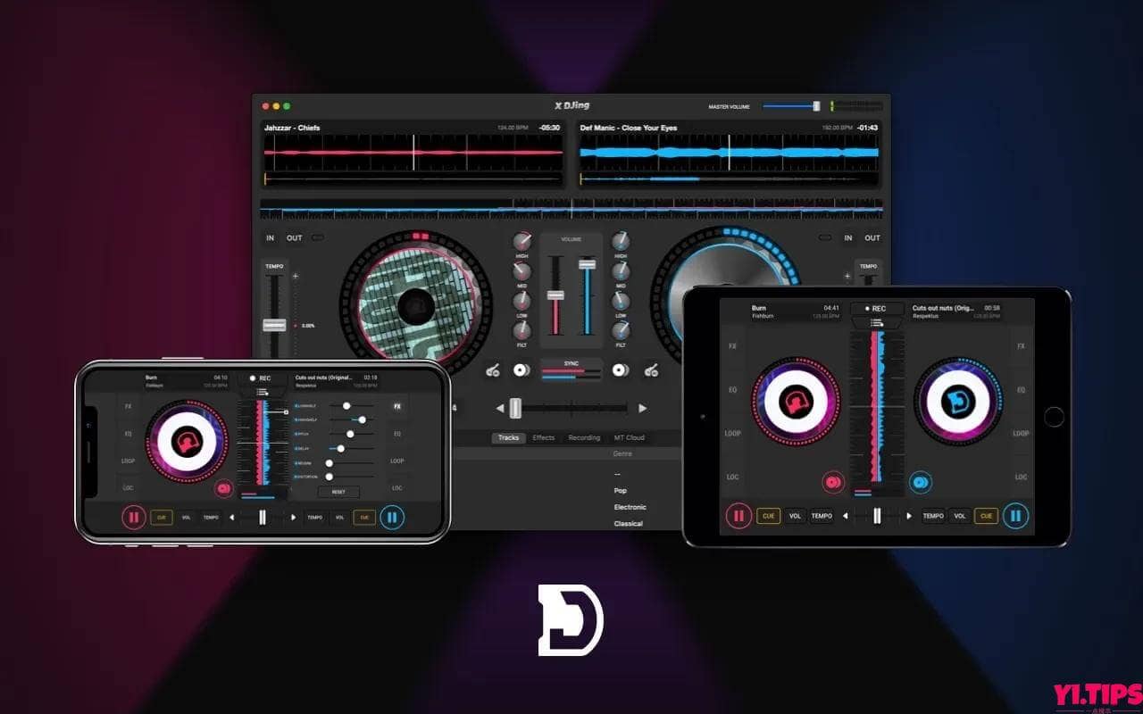 X Djing 2.1.6 TNT破解版 MacOS音乐DJ软件 - Yi.Tips-Yi.Tips