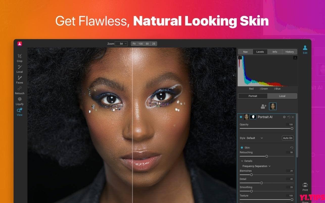 图片[3]-ON1 Portrait AI for Mac 照片肖像美容软件 TNT破解版 2023.5 v17.5.1.14028 -Mac软件免费下载-Yi.Tips