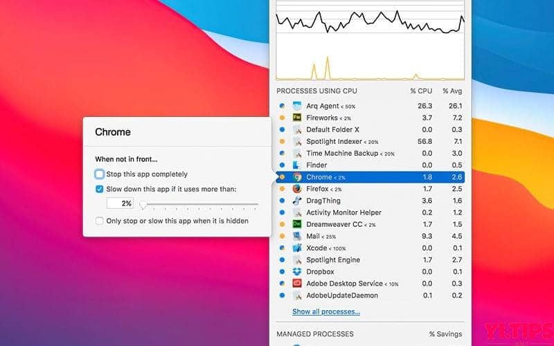 图片[1]-App Tamer 优化CPU占用率延长电池续航 V2.7.7 TNT破解版-Mac软件免费下载-Yi.Tips