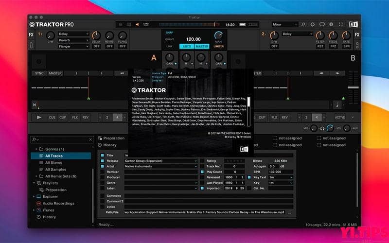 图片[3]-Native Instruments Traktor Pro 专业数字DJ音乐软件 V3.9.0.90 TNT破解版-Mac软件免费下载-Yi.Tips