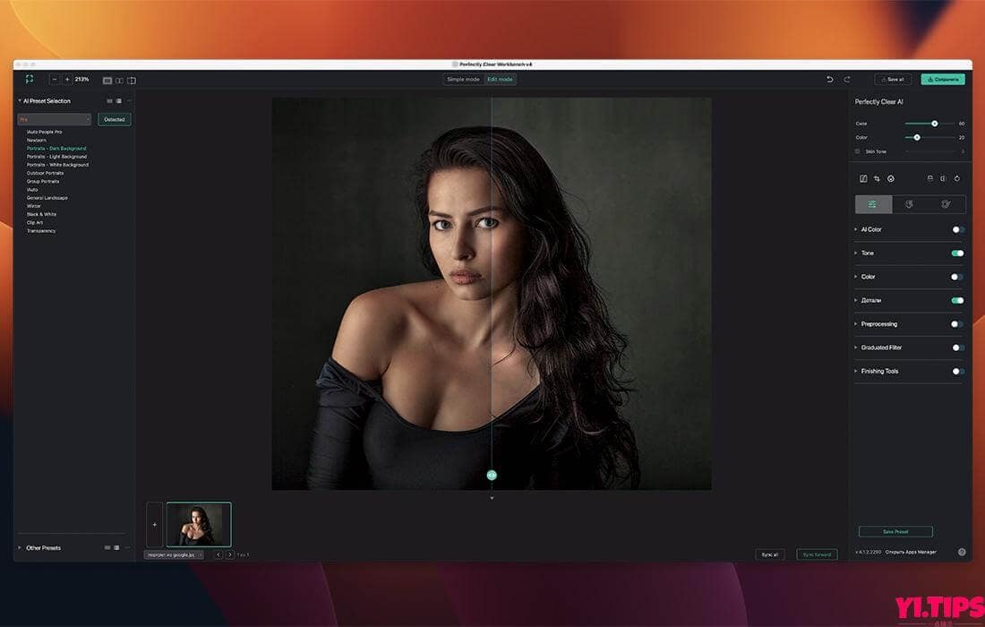 图片[3]-Perfectly Clear Workbench Mac图像清晰处理工具 v4.5.0.2537激活版 TNT破解版-Yi.Tips