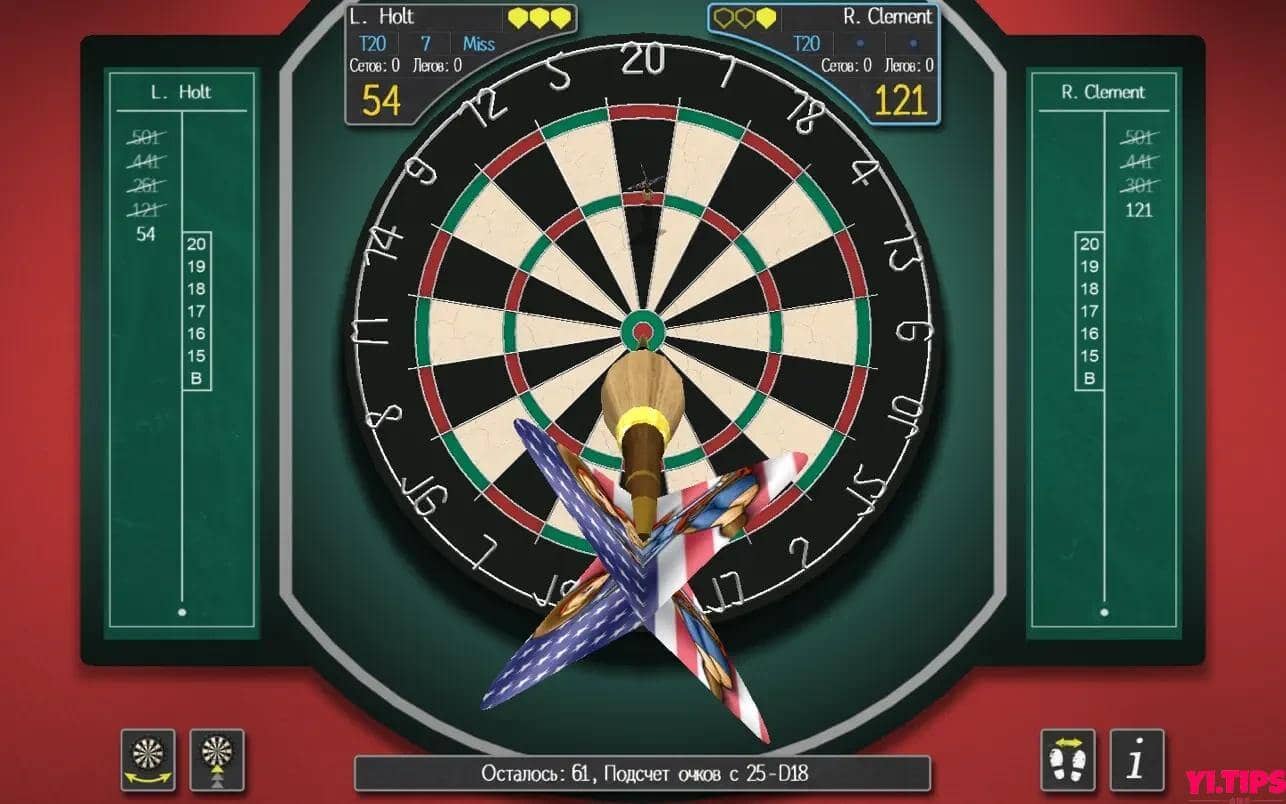 2023 年职业飞镖比赛 Pro Darts 2023+ For Mac 模拟飞镖游戏 V1.29直装版 - Yi.Tips-Yi.Tips