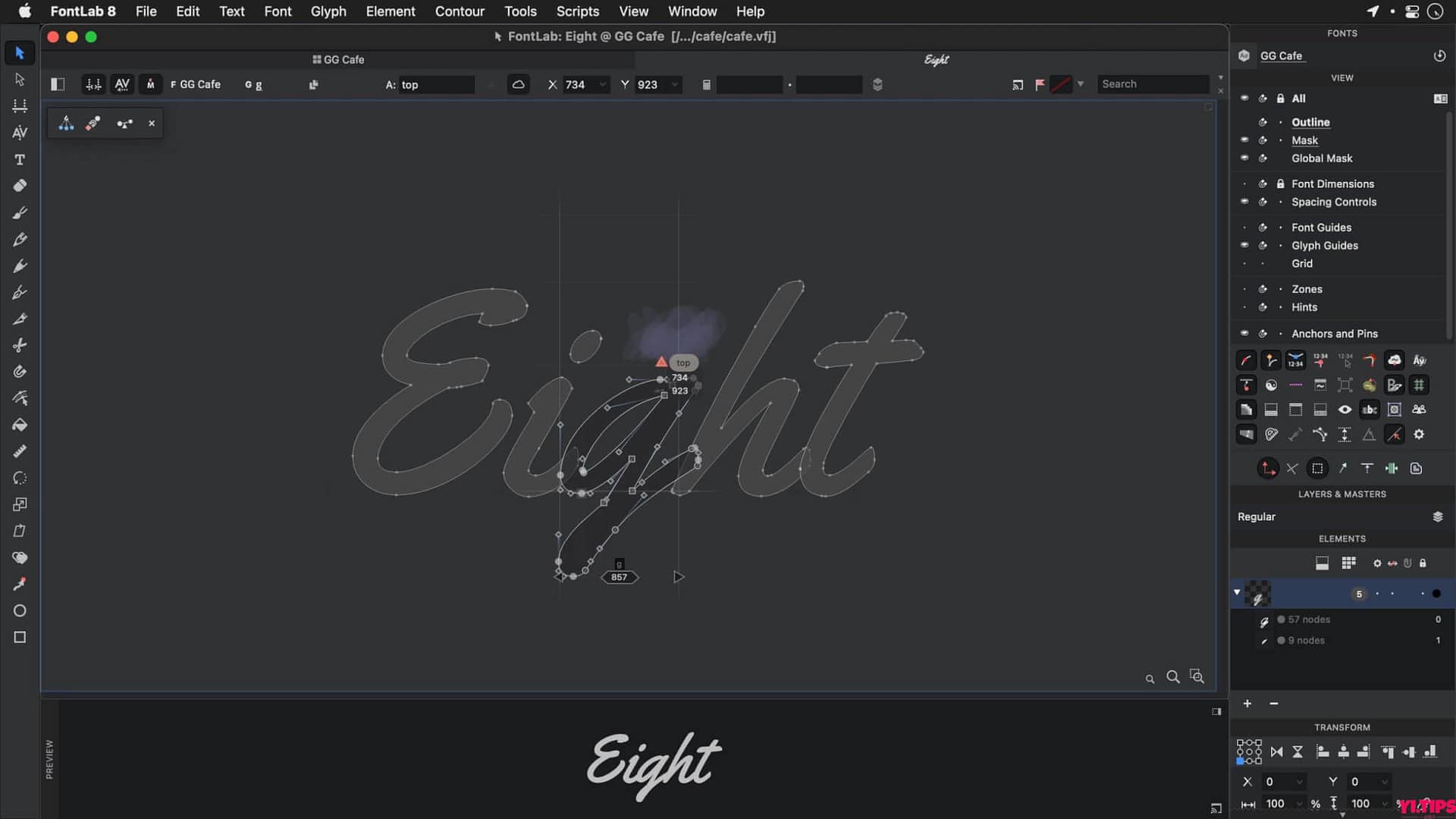 图片[3]-FontLab for mac Mac字体编辑器 V8.2.0特别版 TNT破解版-Yi.Tips
