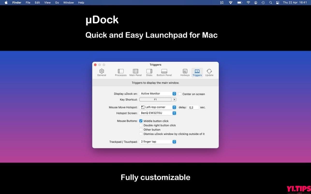 图片[3]-uDock for Mac 好用的Dock栏扩展软件 V3.7.3激活版 TNT破解版-Yi.Tips