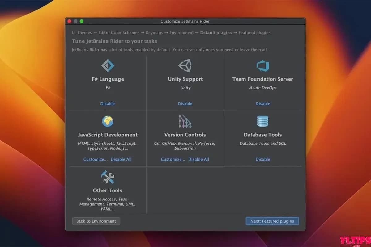 图片[2]-JetBrains Rider 2023 for mac 跨平台C/C++ IDE工具 v2023.1.4破解版(支持intel、ARM)-Yi.Tips