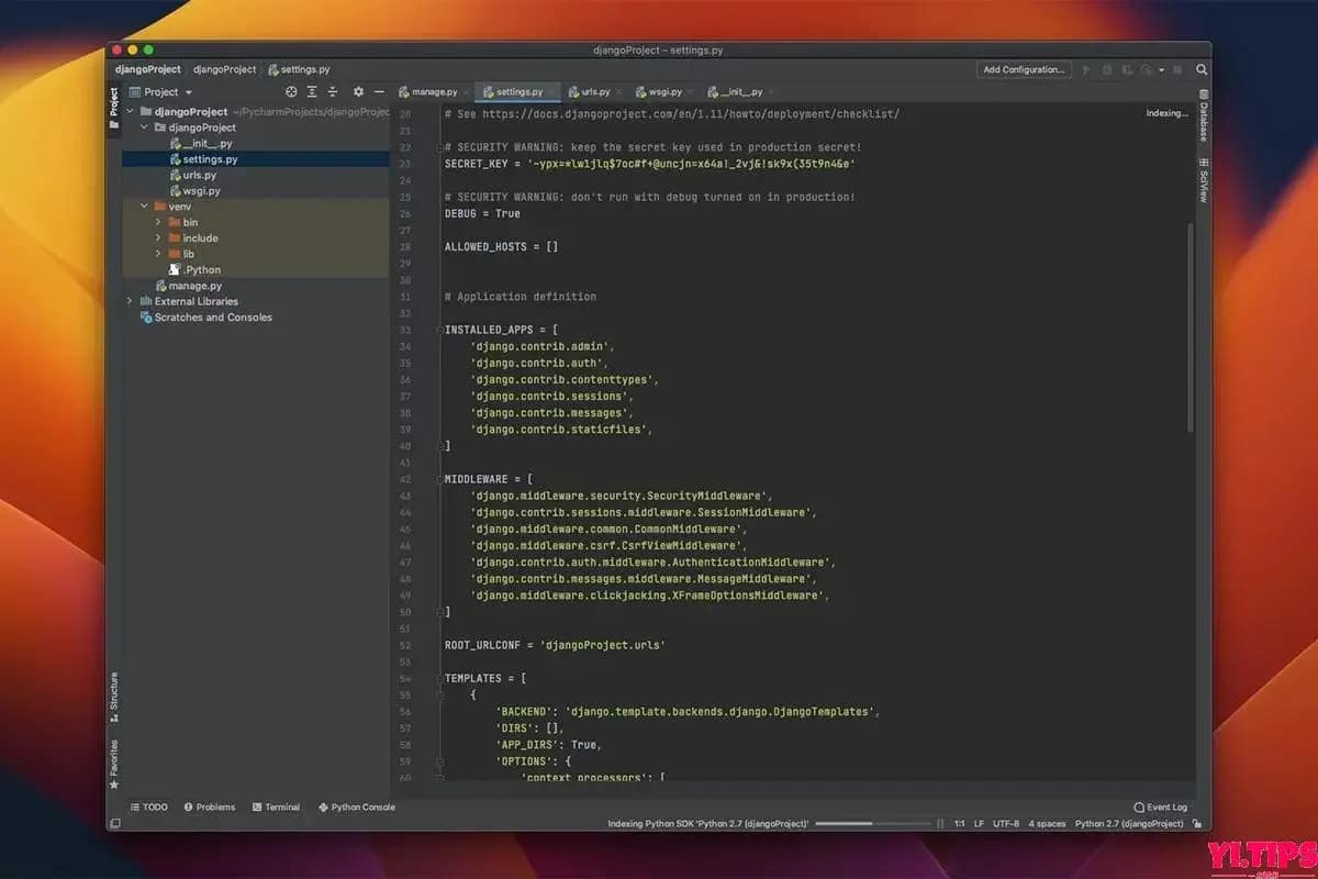 图片[2]-🔥🆓JetBrains PyCharm Pro for Mac V2023.4.1[编程开发软件,支持intel、ARM]-Yi.Tips
